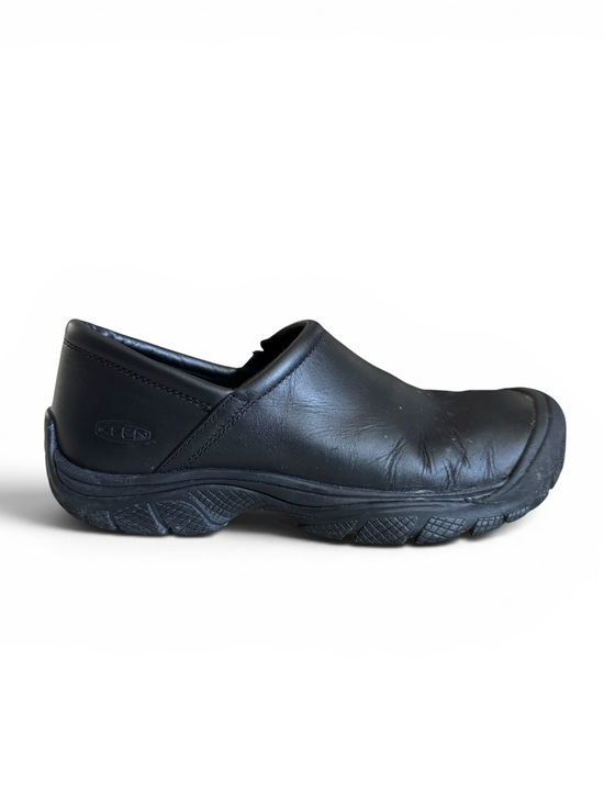 Keen Other - KEEN Canteen Leather Slip-On Clogs Black Comfort Work Shoes Men’s 9.5